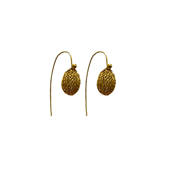 Milena Zu Gold Pod Earrings