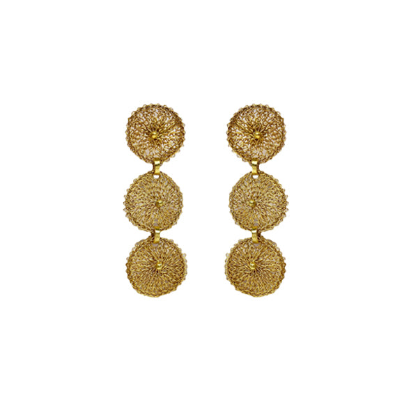 Milena Zu Triple Disc Studs