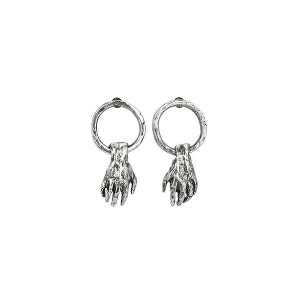 Elassaad Hand Hoop Earrings