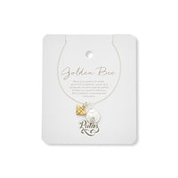 Palas Charm and Pearl Necklace