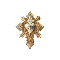 Tin Thorn and Heart Cross