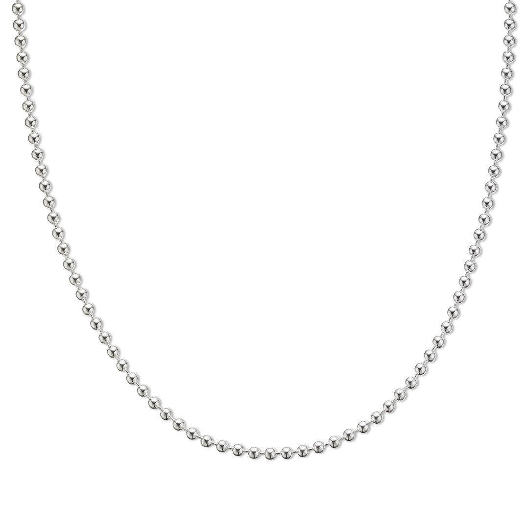 Silver ball chain 90cm