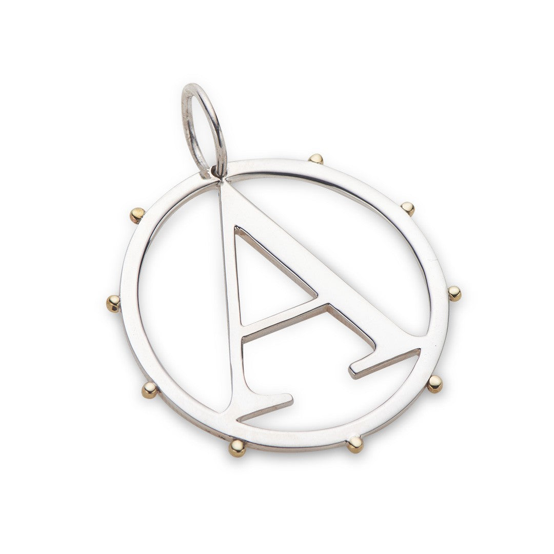 Palas Cut Out Initial Charms
