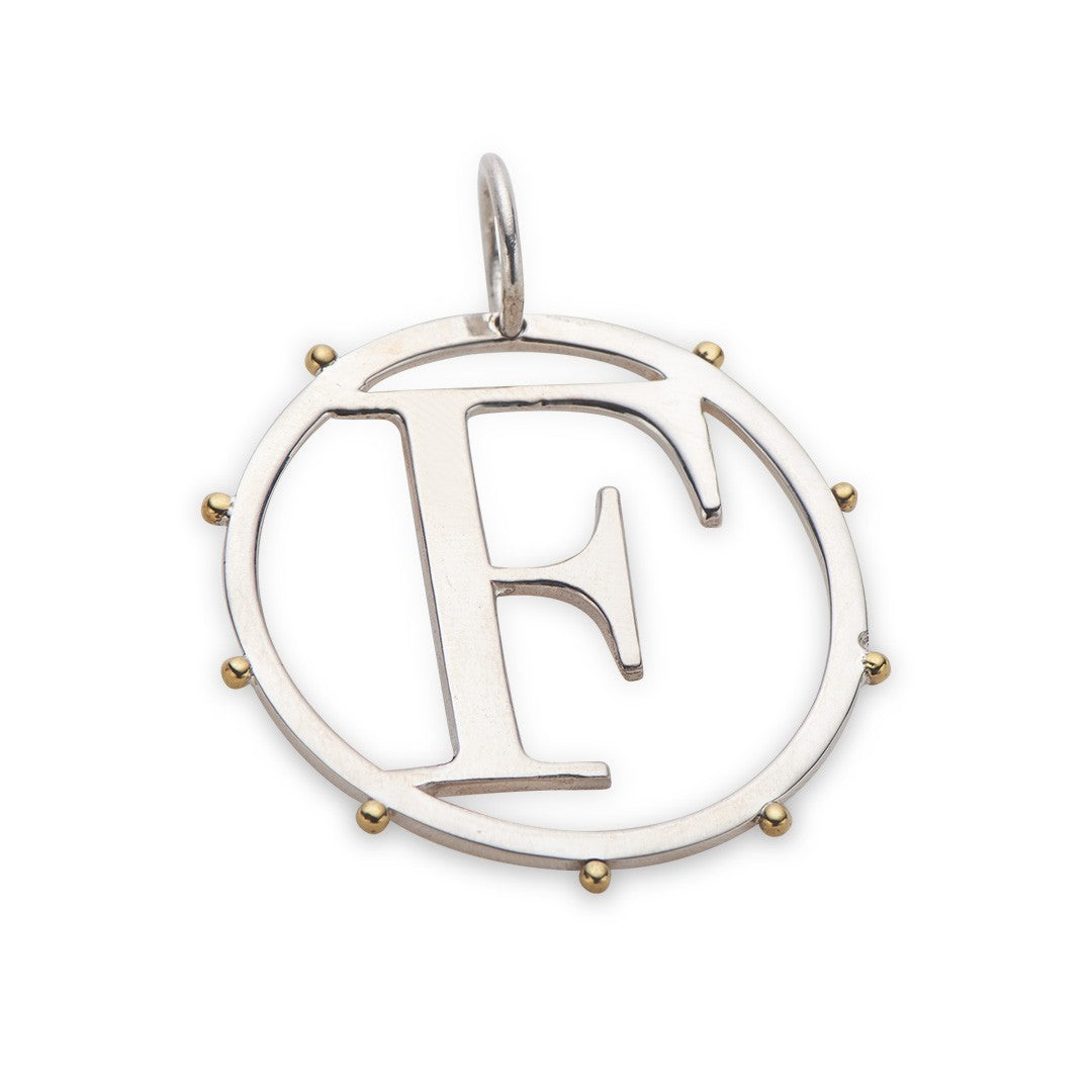 Palas Cut Out Initial Charms