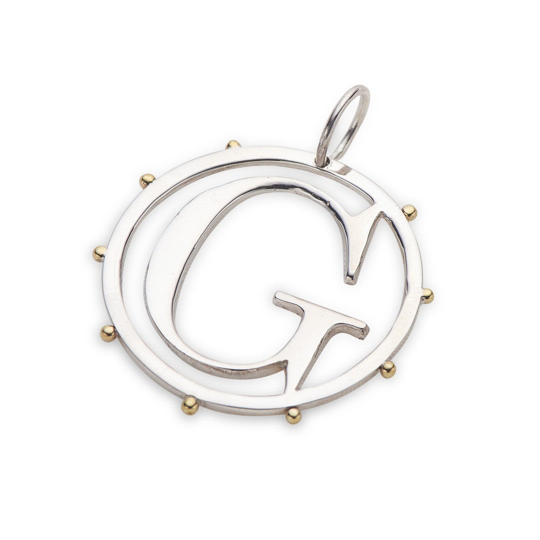Palas Cut Out Initial Charms