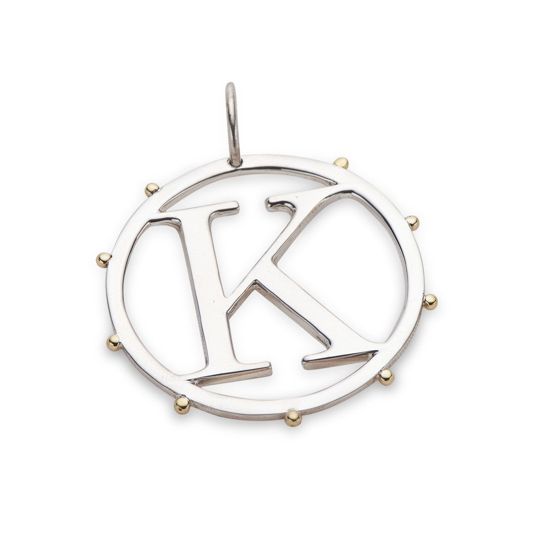 Palas Cut Out Initial Charms