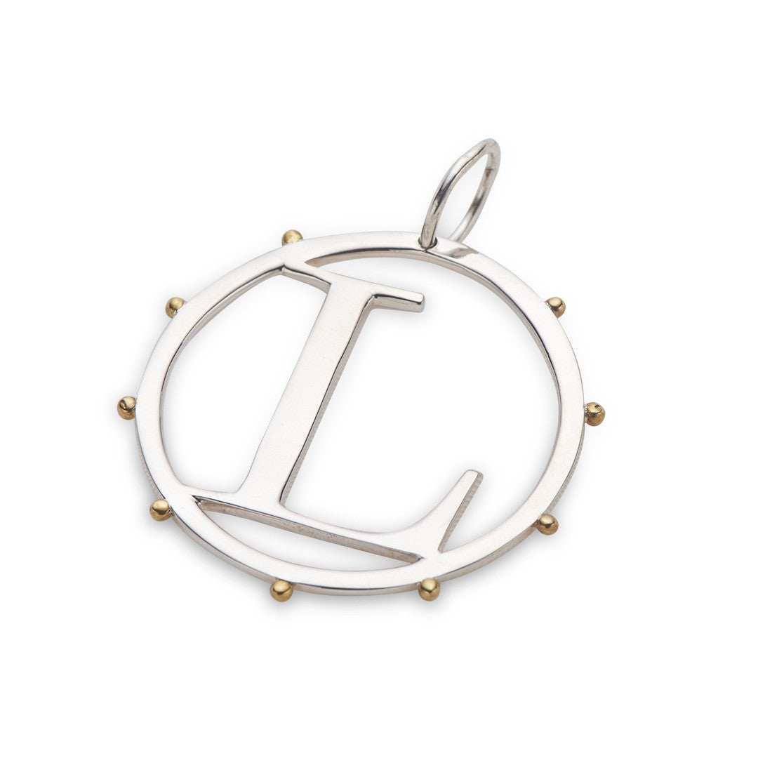 Palas Cut Out Initial Charms