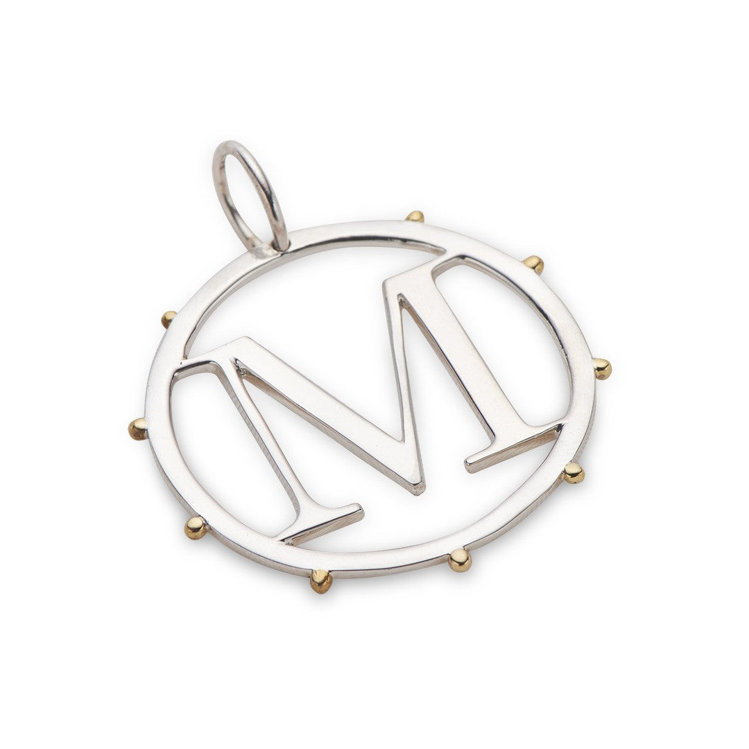 Palas Cut Out Initial Charms