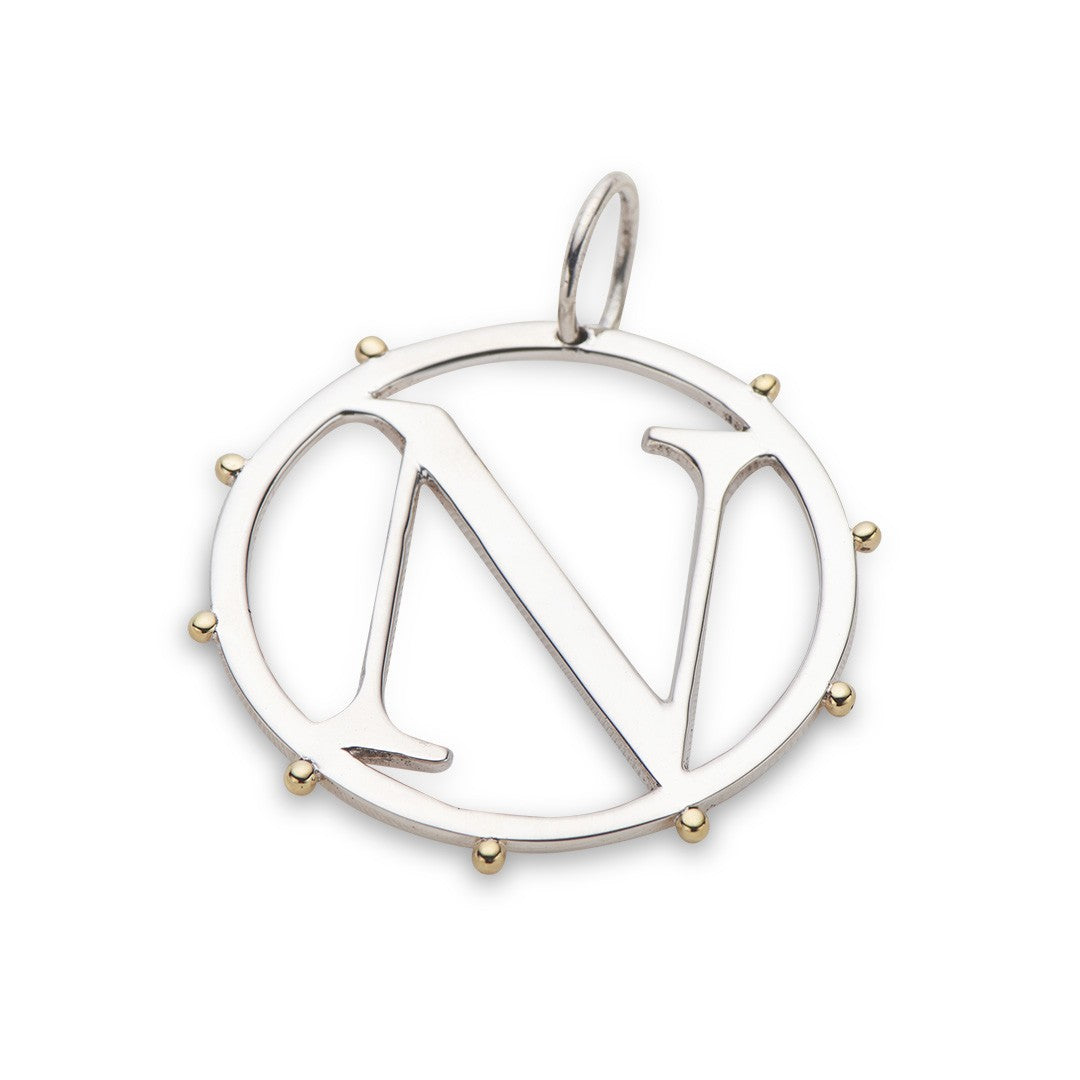 Palas Cut Out Initial Charms
