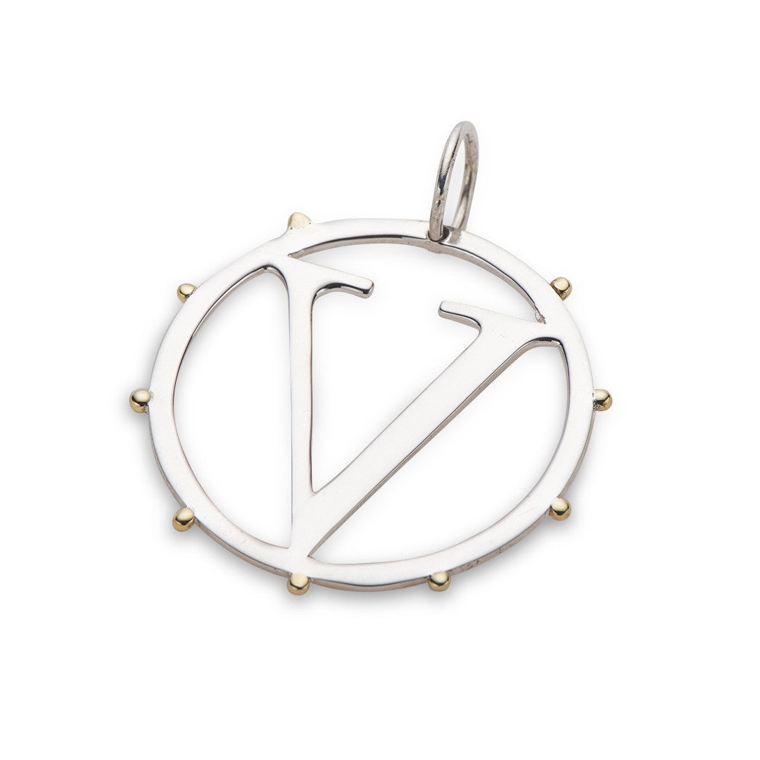 Palas Cut Out Initial Charms