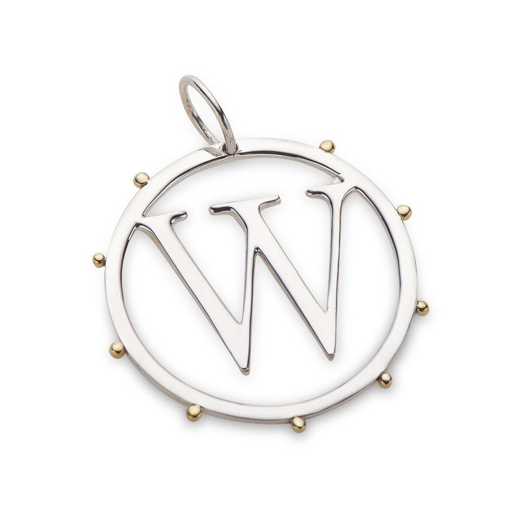 Palas Cut Out Initial Charms
