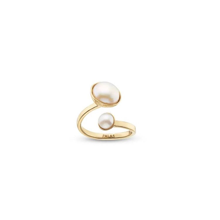 Aphrodite Double Pearl Ring