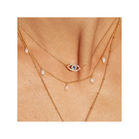 Palas Mykonos Evil Eye Necklace