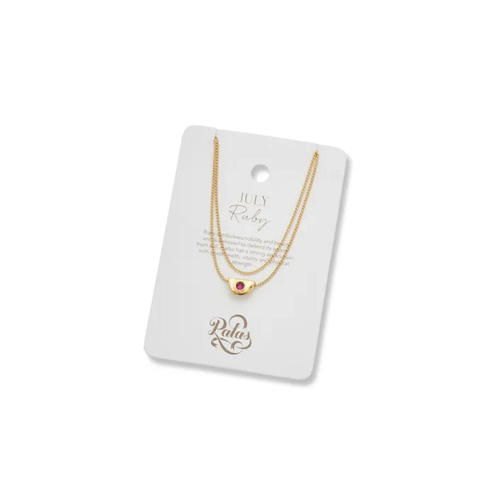 Palas Birthstone Necklace