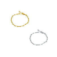 Oblong Link Bracelet