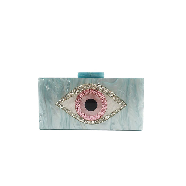 Resin Evil Eye Clutch