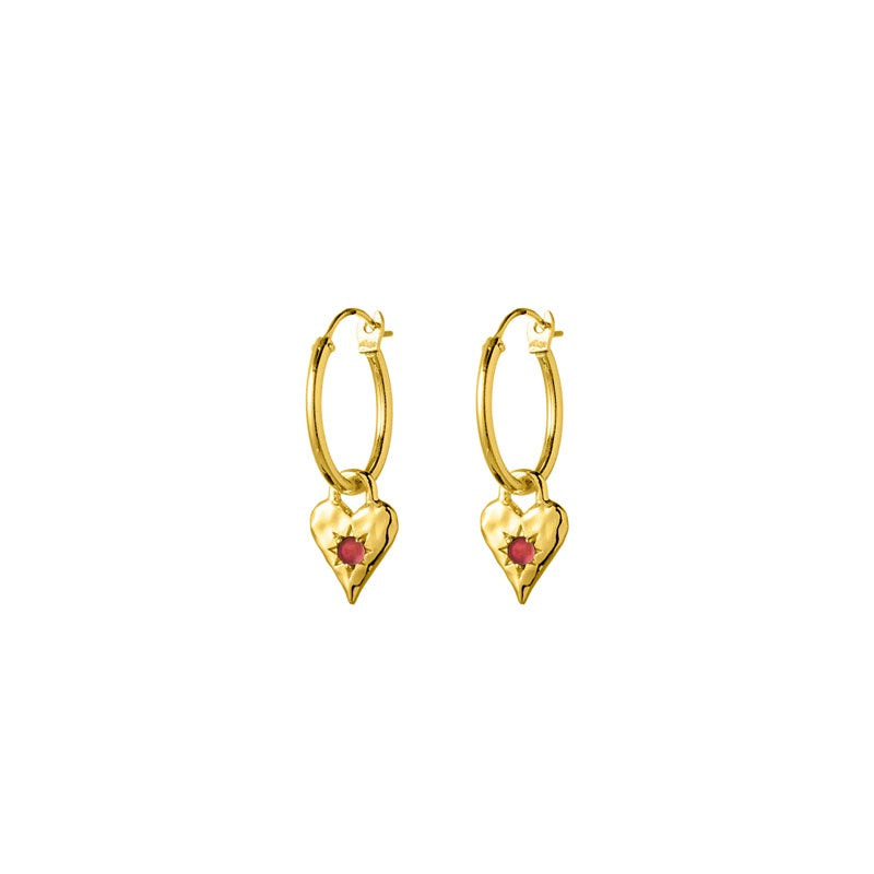 Love Heart Hoops