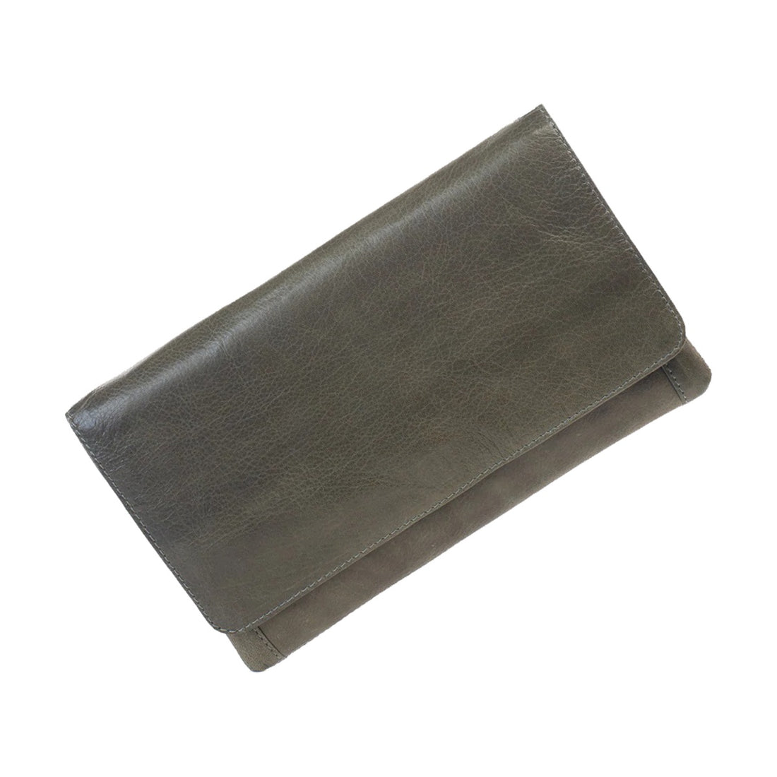 Sirena Leather Purse - Olive