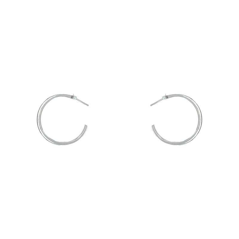 Solid Hoop Earrings