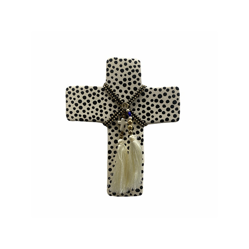 Hermes Cross Wall Plaque