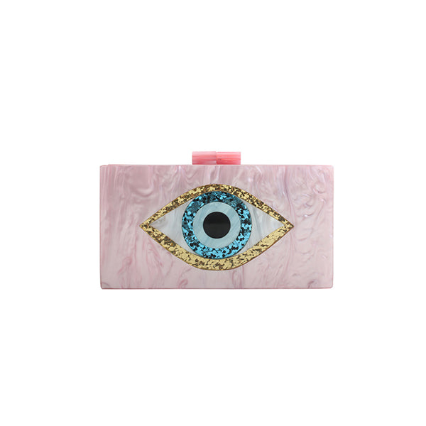 Resin Evil Eye Clutch