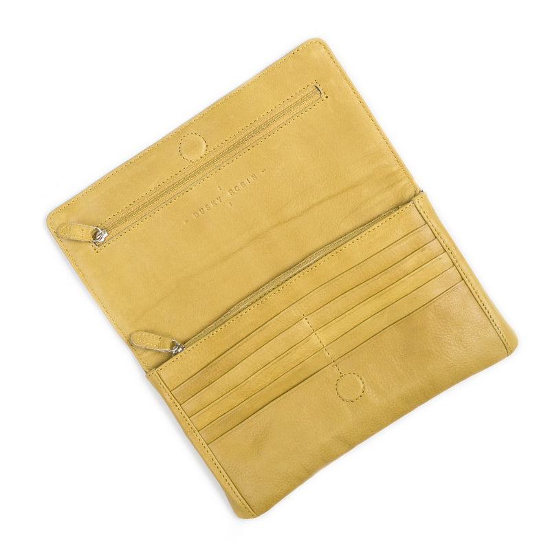 Sirena Leather Purse - Brown
