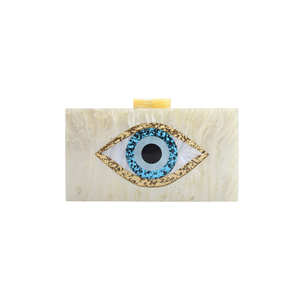 Resin Evil Eye Clutch