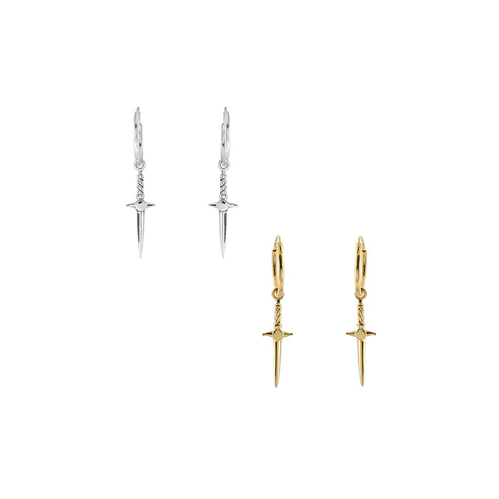 Cosmic Dagger Sleeper Earrings